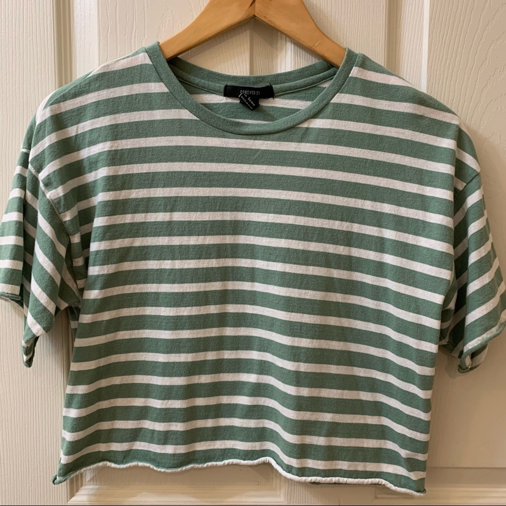 Cropped boxy t-shirt